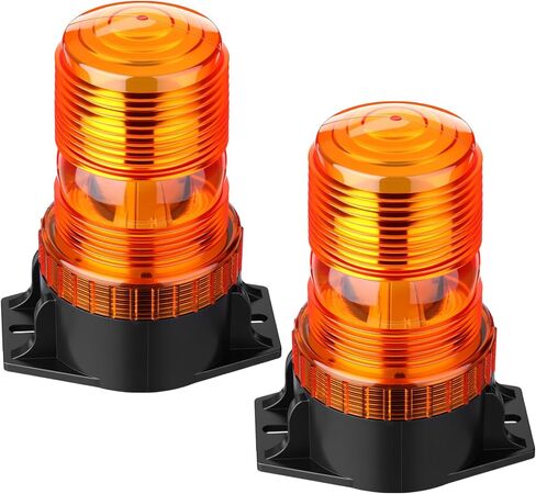 12 حزمة 30 LED رافعة شوكية كهرمانية ستروب ضوء تحذير أضواء وامضة للطوارئ لجزازة 10-110 فولت، ATV، الشاحنات، الجرار، عربات الجولف، UTV، السيارات، الحافلات in Saudi Arabia