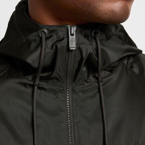 سترة Nike Sportswear Windrunner بغطاء رأس للرجال (زيتوني متوسط/سيكويا/شراع، DA0001-222) in Saudi Arabia