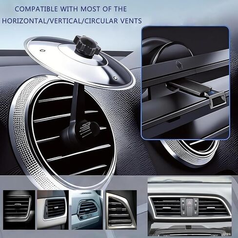 Car Cymbal Air Vent,mini cymbals for cars,Make Your Driving More Fun,Music Lovers,Suitable for All Types of Vehicles,Men Women Christmas,Gift (Golden) in Saudi Arabia