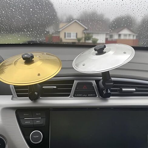 Car Cymbal Air Vent,mini cymbals for cars,Make Your Driving More Fun,Music Lovers,Suitable for All Types of Vehicles,Men Women Christmas,Gift (Golden) in Saudi Arabia