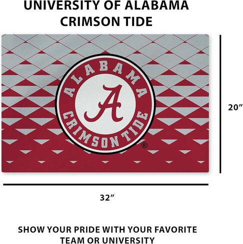Northwest NCAA Alabama Crimson Tide, Washable Rug, 20 x 32 Inches, Dropzone in Saudi Arabia