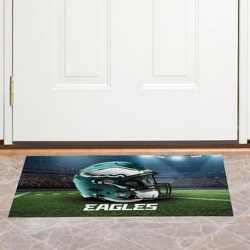 NORTHWEST The Company NFL Philadelphia Eagles سجادة قابلة للغسل، 20 بوصة × 32 بوصة، منظر طبيعي، ألوان الفريق in Saudi Arabia