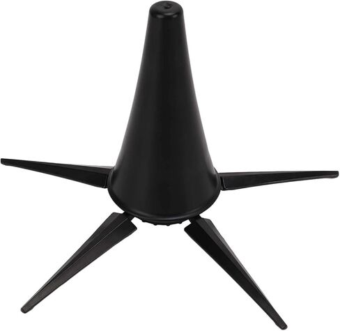 Drfeify Durable Iron and ABS Clarinet Stand Compact and Lightweight Clarinet Stand Easy Operation for Wind Instrument Accessories Black in Saudi Arabia