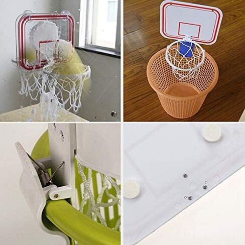 Sport Office Basketball Trash Can Hoop Clip Basketball Trash Can Small Board Game in Saudi Arabia