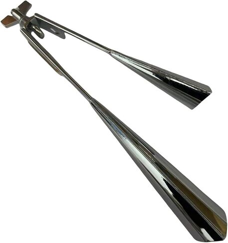 Two Tone Agogo Bell Percussion Instrument Teaching Aids Drum Accessories Handheld Bell Metal Double Bell Childern Kids Adult, 31.5x12x8.5CM in Saudi Arabia