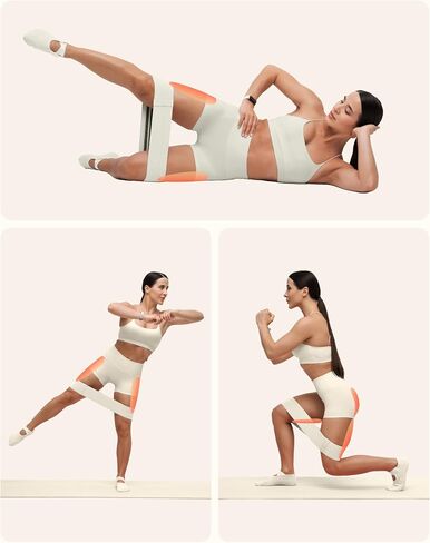 BetterMe Bubble Butt Kit – Pilates Ring, Weight Bands, Soft Ball & Loop Bands – Glute Training Pilates Kit for Women – Home Workout Pilates Equipment Set in Kuwait