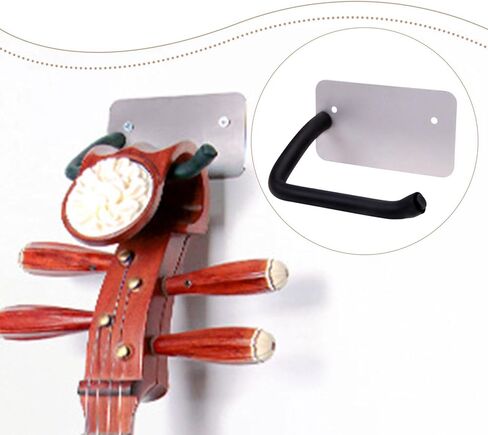 Universal Chinese Lute Wall Hanger with EVA Padding 50kg Load Capacity Space Saving Music Instrument Mount for Pipa Zhongruan Liuqin in Kuwait