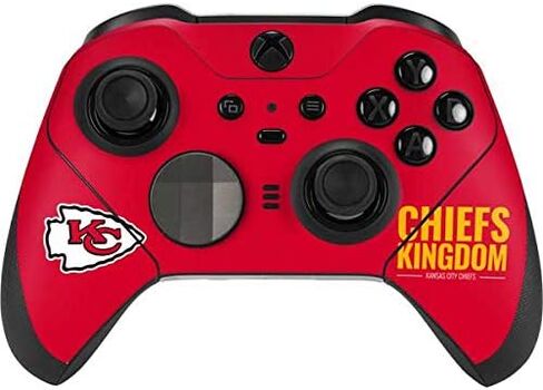 Skinit Decal Gaming Skin Compatible with Xbox Elite Wireless Controller Series 2 - Officially Licensed NFL Kansas City Chiefs Team Motto Design in Saudi Arabia