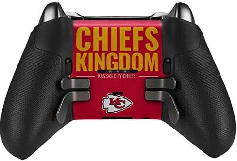Skinit Decal Gaming Skin Compatible with Xbox Elite Wireless Controller Series 2 - Officially Licensed NFL Kansas City Chiefs Team Motto Design in Saudi Arabia