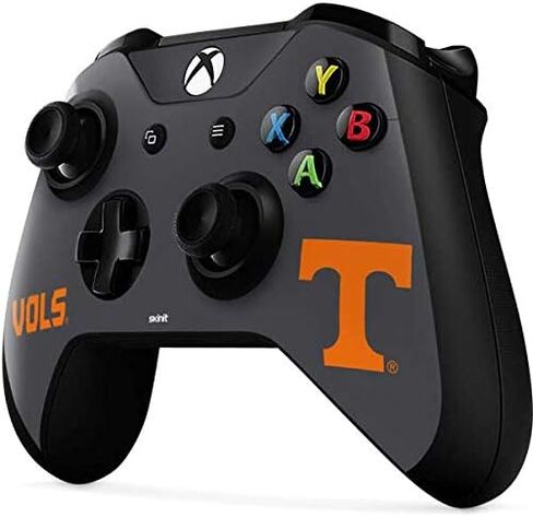 ملصق Skinit المخصص للألعاب متوافق مع وحدة تحكم Xbox One X - تصميم شعار جامعة تينيسي مرخص رسميًا in Saudi Arabia