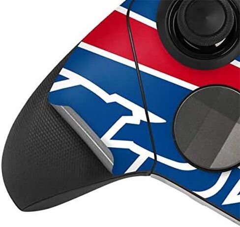 ملصق Skinit المخصص للألعاب متوافق مع وحدة التحكم اللاسلكية Xbox Elite Series 2 - تصميم شعار كبير مرخص رسميًا من NFL Buffalo Bills in Saudi Arabia