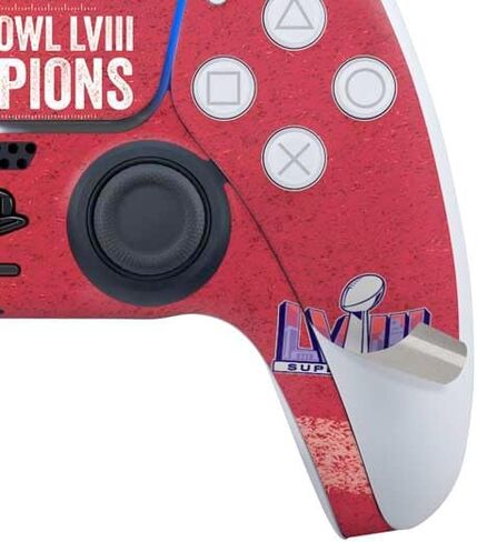Skinit Decal Gaming Skin Compatible with PS5 Bundle - Officially Licensed NFL Kansas City Chiefs Design in Saudi Arabia