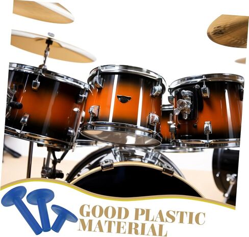 ibasenice 12pcs Drum Cymbal Sleeves Plastic Cymbal Accessories for Enhanced and Performance Various Heights for Drum Kits and Percussion in Saudi Arabia