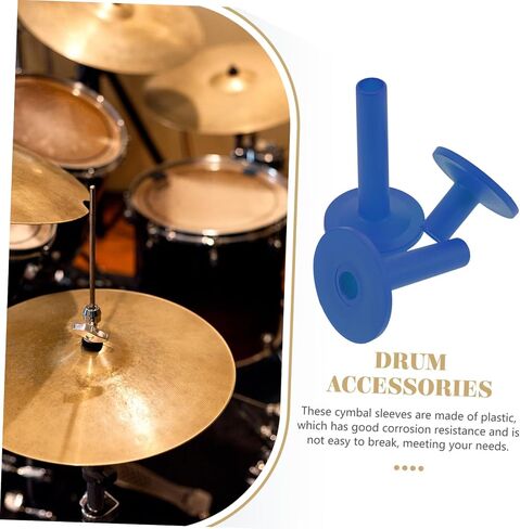 ibasenice 12pcs Drum Cymbal Sleeves Plastic Cymbal Accessories for Enhanced and Performance Various Heights for Drum Kits and Percussion in Saudi Arabia
