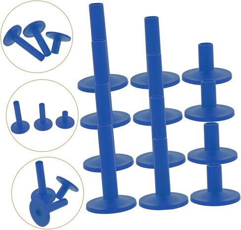 ibasenice 12pcs Drum Cymbal Sleeves Plastic Cymbal Accessories for Enhanced and Performance Various Heights for Drum Kits and Percussion in Saudi Arabia