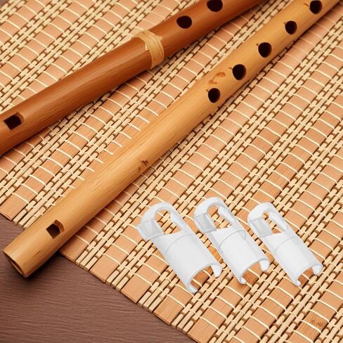 BESPORTBLE 3Pcs Flute Blowing Aid Nozzle Mouthpiece Cover for Beginners Transparent Wind Director for Flute Practice Enhanced Control and Membrane Durability in Saudi Arabia
