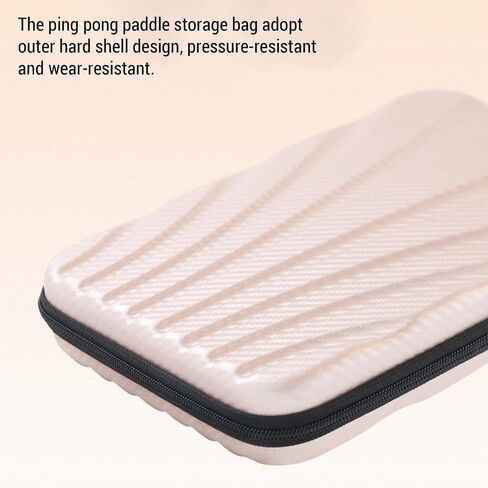 Ping Pong Paddles Hard Case Waterproof Table Tennis Racket Bag Dustproof Table Tennis Bat Cover in Saudi Arabia