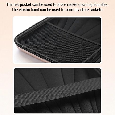 Ping Pong Paddles Hard Case Waterproof Table Tennis Racket Bag Dustproof Table Tennis Bat Cover in Saudi Arabia