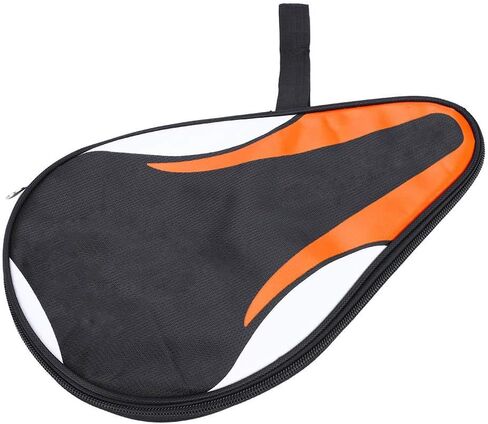 Table Tennis Racket Cover, Table Tennis Cases & Bags, Portable Table Tennis Bat Bag, Professional Paddle Cover Bat Bag, Case (Orange) in Saudi Arabia