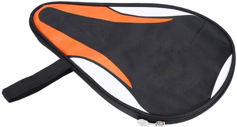 Table Tennis Racket Cover, Table Tennis Cases & Bags, Portable Table Tennis Bat Bag, Professional Paddle Cover Bat Bag, Case (Orange) in Saudi Arabia