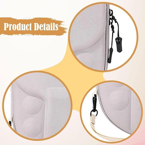 Table Tennis Racket Cover Carry Bag Protect Cover Hold 2 Paddles 4 Balls Pingpong Storage Bag in Saudi Arabia
