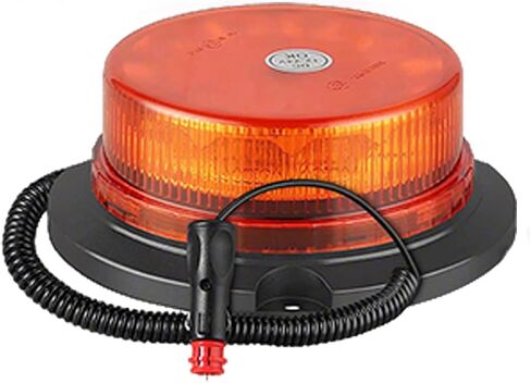ONERAY [Upgrade 30 LED Strobe Light with extension cable, DC10-110V Amber Emergency Warning Flashing Safety Strobe Beacon Light for Vehicle Forklift Truck Tractor Golf Carts UTV Car Bus and More in Kuwait