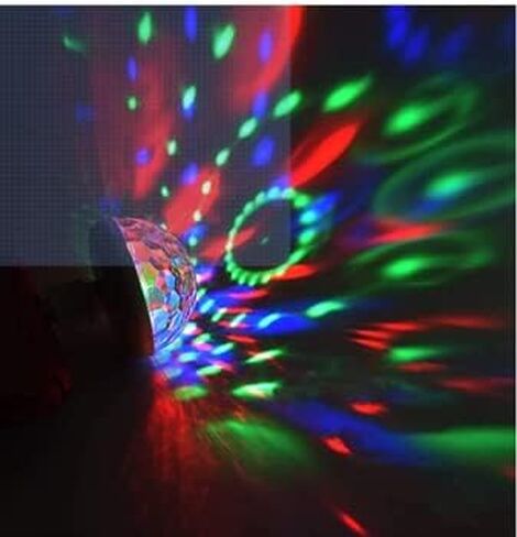 Car Vibez USB Disco Ball Light - White in Saudi Arabia
