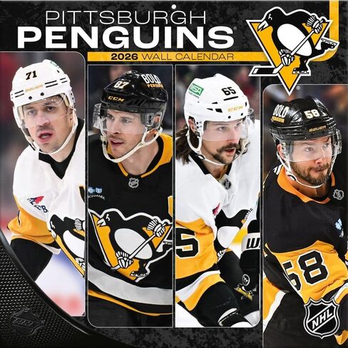 Pittsburgh Penguins 2026 Mini Wall Calendar (26998040588) in Saudi Arabia
