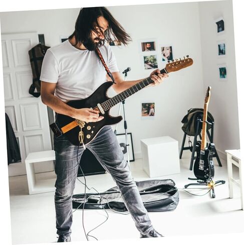 SUPVOX Portable Mini Guitar Amplifier Rechargeable Battery Electric Bass Headphone Amp Compact Design for Travel and Practice in Saudi Arabia