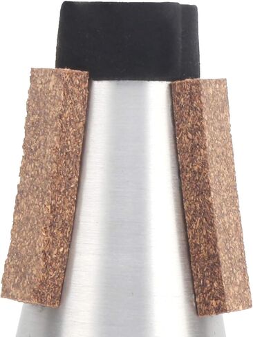 Trumpet Straight Mute,Aluminum Alloy Silver Practice Mute,Trumpet Musical Instrument Accessories for Kids and Adult Beginner in Saudi Arabia