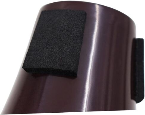 كاتم صوت احترافي من Tenor Trombone Mute Abs للتمرين الصامت، تصميم مدمج وخفيف الوزن للمبتدئين والطلاب، أحمر داكن in Saudi Arabia