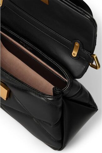 kate spade new york Grace DOT FINE Grain Leather Small top Handle, Black Multi in Kuwait