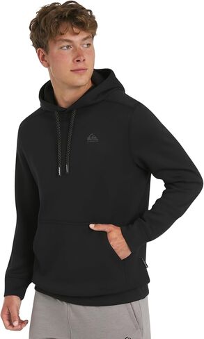 Quiksilver Men's Regular Fit Active Performance Heavyweight Jacquard Mesh and Polar Fleece Pullover Hoodie in Saudi Arabia