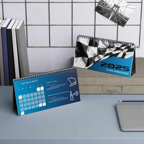 Formula Racing Calendar 2025 Williams Formula Gift for Formula Racing Fan 2025 Formula Desk Calendar F1 Williams Colors in Saudi Arabia