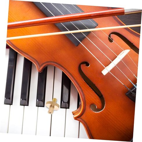 براغي جسر نحاسية مزدوجة من SUPVOX، تجهيزات أدوات موسيقية مصنوعة بدقة لجيتار الكمان ومسامير صغيرة مناسبة للاعبي الجهير المزدوج للتحكم الدقيق والثبات in Kuwait