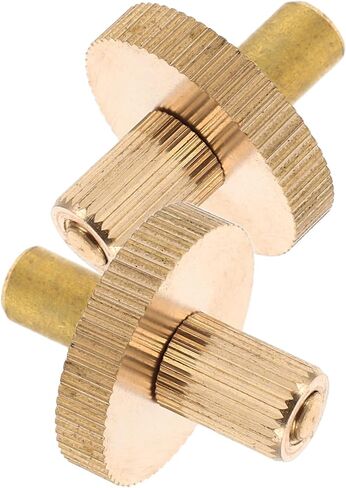 Brass Double Bass Bridge Screws Split Design for Easy Installation and Precise Height Adjustment Compatible with Violin Guitar and Bass Repair Supplies in Saudi Arabia