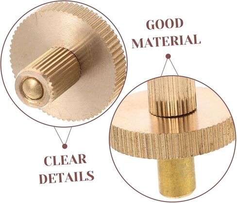 Brass Double Bass Bridge Screws Split Design for Easy Installation and Precise Height Adjustment Compatible with Violin Guitar and Bass Repair Supplies in Saudi Arabia