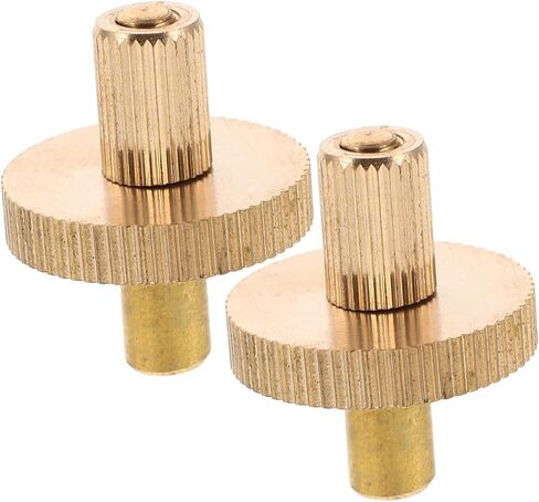Vaguelly Brass Double Bass Bridge Screws Precision Adjustment Music Instrument Fittings for Violin Guitar Upright Bass Repair Replacement Parts in Saudi Arabia