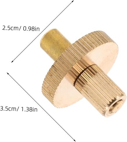Vaguelly Brass Double Bass Bridge Screws Precision Adjustment Music Instrument Fittings for Violin Guitar Upright Bass Repair Replacement Parts in Saudi Arabia