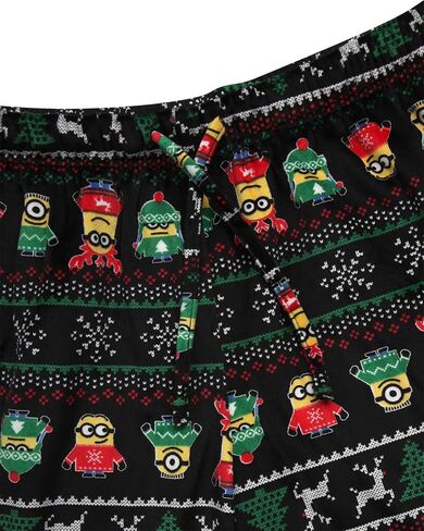 Mens Pajama Pants - Cozy Pajamas Mens PJ Lounge Pants Sleepwear with Pockets and Drawstring (S-XL) in Saudi Arabia