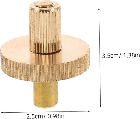 VANZACK Brass Double Bass Bridge Screws Replacement Mini Split Bridge Screws for Violin Guitar and Double Bass Precision Crafted for Sound Enhancement and Use in Saudi Arabia