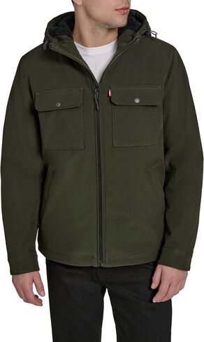 Levi's mens Soft Shell Hooded Storm Coat (Regular & Big & Tall Sizes) in Saudi Arabia