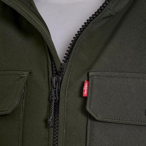 Levi's mens Soft Shell Hooded Storm Coat (Regular & Big & Tall Sizes) in Saudi Arabia