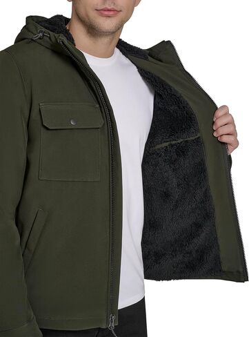 Levi's mens Soft Shell Hooded Storm Coat (Regular & Big & Tall Sizes) in Saudi Arabia