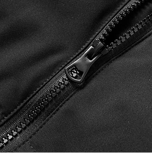 Winter Coats for Men Trendy Stand Collar Quilted Puffer Jacket Thicken Warm Zip Up Jackets Outerwear with Pockets in Saudi Arabia