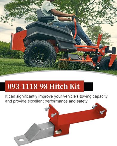 093-1118-98 093-1111-00 Hitch Kit, Fit for Bad Boy Rambler, ZT Elite, Magnum, Mavericks (2018-2020) and Avengers, Black in Kuwait