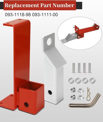093-1118-98 093-1111-00 Hitch Kit, Fit for Bad Boy Rambler, ZT Elite, Magnum, Mavericks (2018-2020) and Avengers, Black in Kuwait