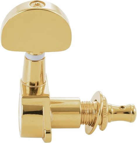 Pareschi 6 Pieces Vintage Set, 3L3R Guitar Tuning Pegs, Machine Heads for Electric and Acoustic Guitars, 3-Screw Classic Style Electric Guitar Tuning Pegs (Chrome) in Kuwait