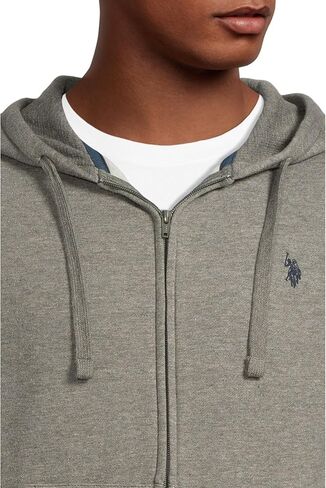U.S. Polo Assn. mens Long Sleeve Full Zip Hoodie in Saudi Arabia