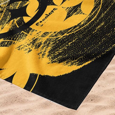 Northwest Pittsburgh Steelers NFL Distorter Micro Fiber Beach Towel 40 x 72 Inches in Saudi Arabia